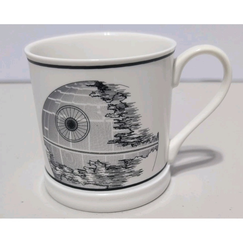 Star Wars Death Star Mug By Half Moon Bay Ceramic Fandom modern kitchen